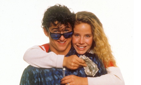 Amanda Peterson and Patrick Dempsey in Can't Buy Me Love.