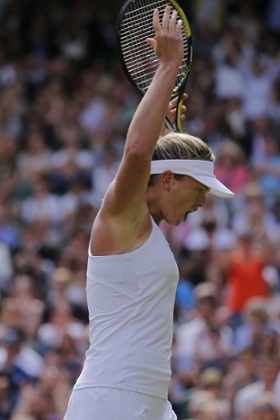 A happy Coco Vandeweghe.
