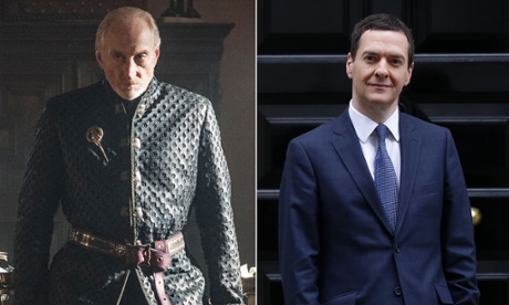 If George Osborne were in Game of Thrones he would be firmly House of Lannister, alongside Tywin.