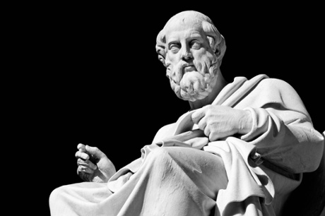 Statue of Plato.