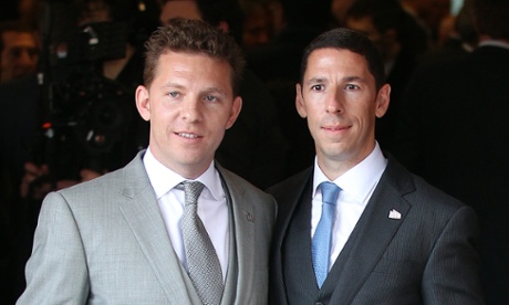 Christian, right, and Nicholas Candy, founders of CPC Group Ltd and creators of One Hyde Park development in London
