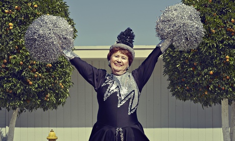 Sharon, of the Sun City Poms.