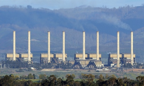 Hazelwood coal-fired power station in the Latrobe Valley.