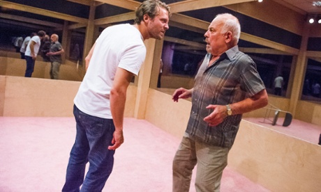 Father and sons … John Shrapnel (Salter) and Lex Shrapnel (his sons) in A Number by Caryl Churchill.