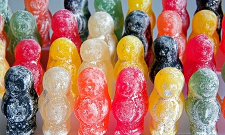 multicoloured jelly babies