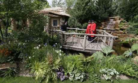 Matthew Keightley's Sentebale - Hope in Vulnerability garden at the Chelsea flower show.
