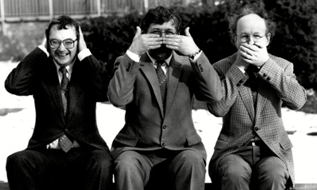 Ian McCaskill, Bill Giles and Michael Fish