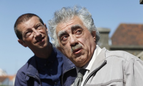 Philippe Jore (left) and Bernard Provost (right) in P’tit Quinquin