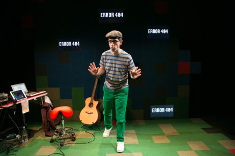 ARC collaborator Daniel Bye in his show Error 404.