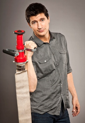 Burning Love starring Ken Marino, scripted by Ben Stiller: ‘I get my parody kicks watching that.’