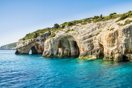 The Blue Caves of Zakynthos