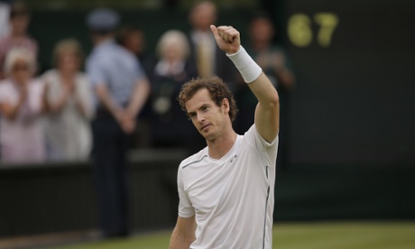 A thumbs up for the crowd.