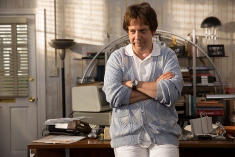 Paul Giamatti as therapist-turned-captor Dr Eugene Landy in Love & Mercy.