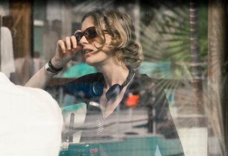 Director Mia Hansen-Løve at work on Eden: her teenage clubbing days fed into the screenplay she co-wrote with her brother.