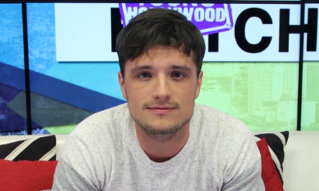 Josh Hutcherson visits Young Hollywood Studio.