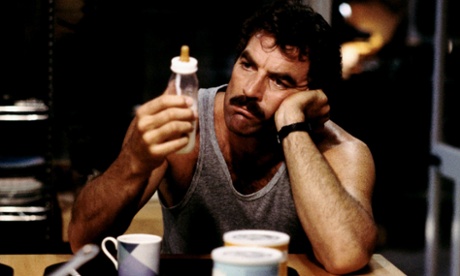 Probably not even his milk … Tom Selleck in Three Men and a Baby (1987).