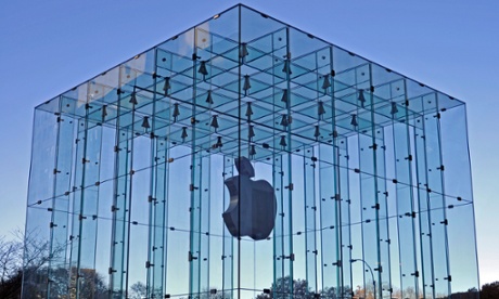 Apple's flagship store in Manhattan, New York