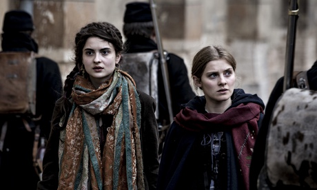 Love and war ... Sofia and Inge search for Peter and Laust in 1864. Photograph: Per Arnesen/Miso Fi