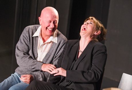 Niall Buggy as Shaun and Alexandra Gilbreath as Gail in The Invisible.