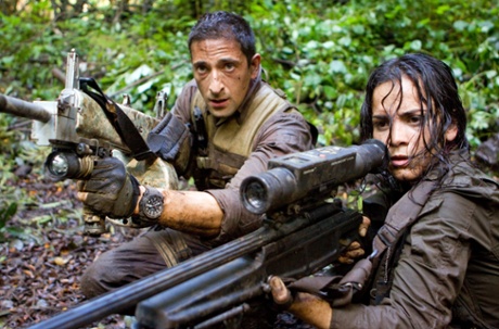 Adrien Brody and Alice Braga in 2010's Predators.