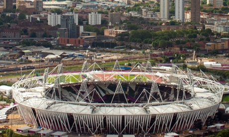 Olympic stadium in Stratford, London 