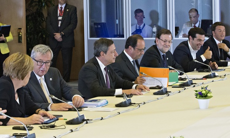 Tsipras and European leaders emergency summit