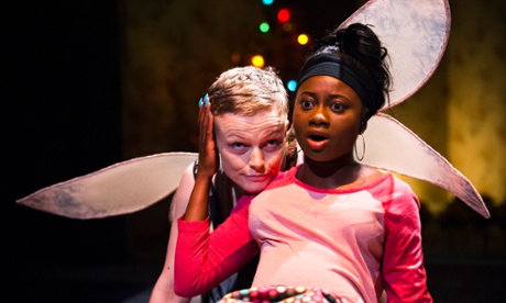 Maxine Peake's fairy Skriker with Juma Sharkah as Lily.