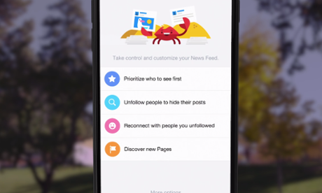 facebook news feed