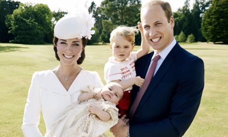 Duke and Duchess of Cambridge family portrait Mario Testino