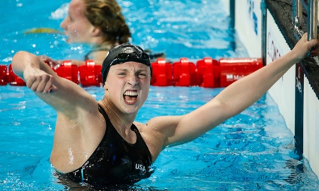 The American Katie Ledecky has deferred her place at university until after the 2016 Olympic Games