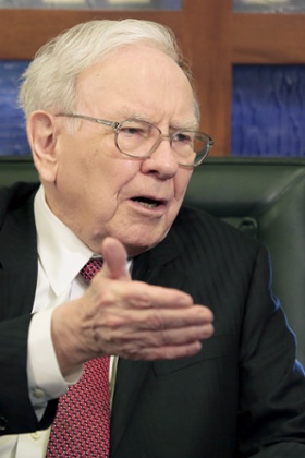 Berkshire Hathaway chairman and ceo Warren Buffett 