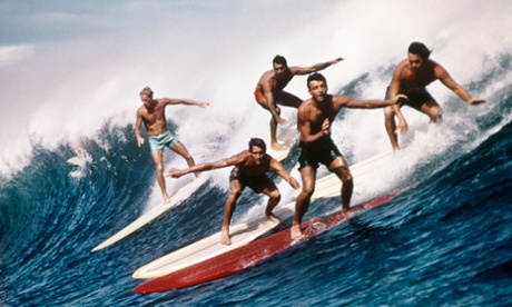 Surfers in the 1960s