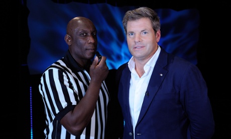 Former Premier League referee Uriah Rennie and Mark Durden-Smith host Freeze Out on ITV.
