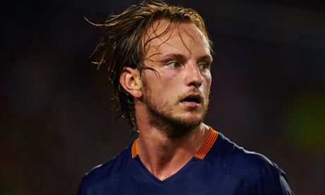 Ivan Rakitic says playing with Barcelona's front three, Lionel Messi, Luis Suárez and Neymar, is not quite as easy as it looks.