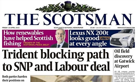 The Scotsman newspaper