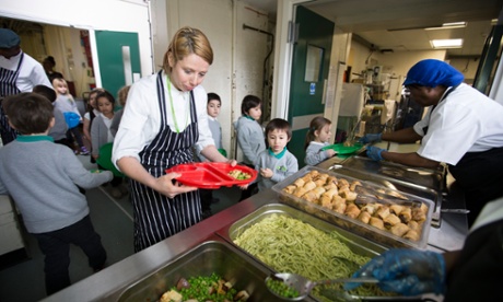 Nicole Pisani at her school with the kids.