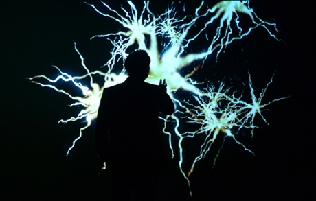 a scene from Robert Lepage’s 887