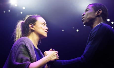 Sian Reese-Williams and Abdul Salis in The Human Ear