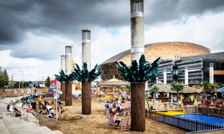 Cardiff Bay beach