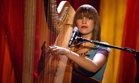 Joanna Newsom on the Jimmy Kimmel Live show in 2005