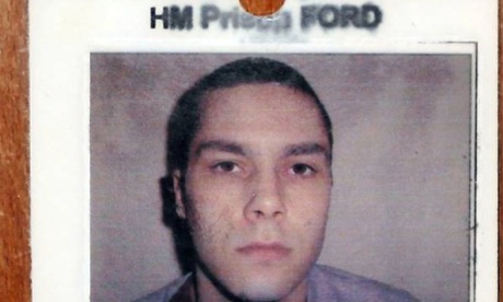 ‘What did the agents think I could do – maybe summon a helicopter?’: Jackson's prison ID card.