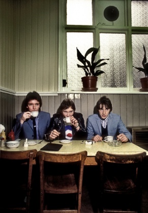 Frank's Cafe Beak St 1978 by Martyn Goddard, part of The Jam: About the Young Idea at Somerset House