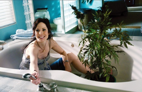 Mary-Louise Parker as Nancy Botwin in Weeds.