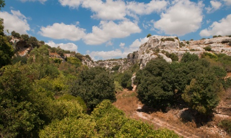 Cava d'Ispica, Sicily.