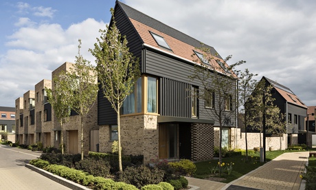 Abode's housing development in Great Kneighton, near Cambridge.