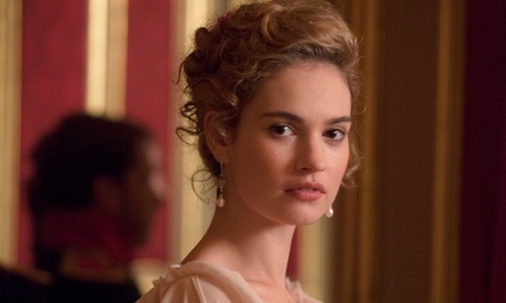 Natasha Rostov (Lily James) in War and Peace