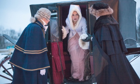 Natasha Rostov (Lily James) in War and Peace