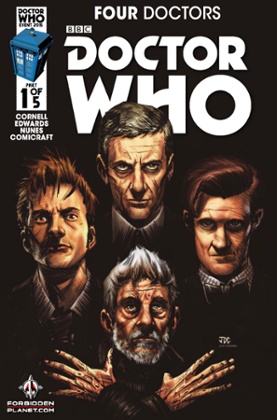 Four Doctors, presumably singing Bohemian Rhapsody.