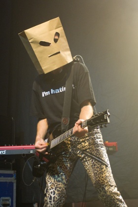 The Damned at the Picture House in Edinburgh on their 35th anniversary tour in 2011.