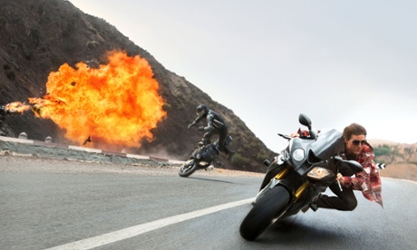 Tom Cruise in Mission: Impossible – Rogue Nation.